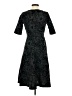 Lands' End Paisley Black Cocktail Dress Size XS - photo 2