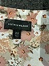 Buckle Black 100% Polyester Floral Tan Short Sleeve Blouse Size XS - photo 7