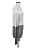 Equipment Color Block Gray Pullover Sweater Size S - photo 4