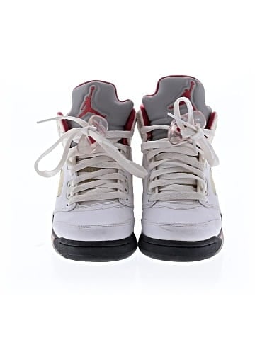 Air Jordan 5 Retro Fire Red Sneakers (view 2)