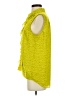 CAbi 100% Polyester Yellow Sleeveless T-Shirt Size S - photo 5