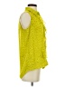 CAbi 100% Polyester Yellow Sleeveless T-Shirt Size S - photo 4