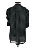 Laundry by Shelli Segal 100% Polyester Houndstooth Black 3/4 Sleeve Blouse Size S - photo 2