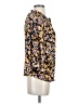 Adrienne Vittadini 100% Polyester Floral Yellow 3/4 Sleeve Blouse Size S - photo 4
