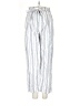 Madewell Stripes Silver Linen Pants Size 0 - photo 1