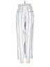 Madewell Stripes Silver Linen Pants Size 0 - photo 2