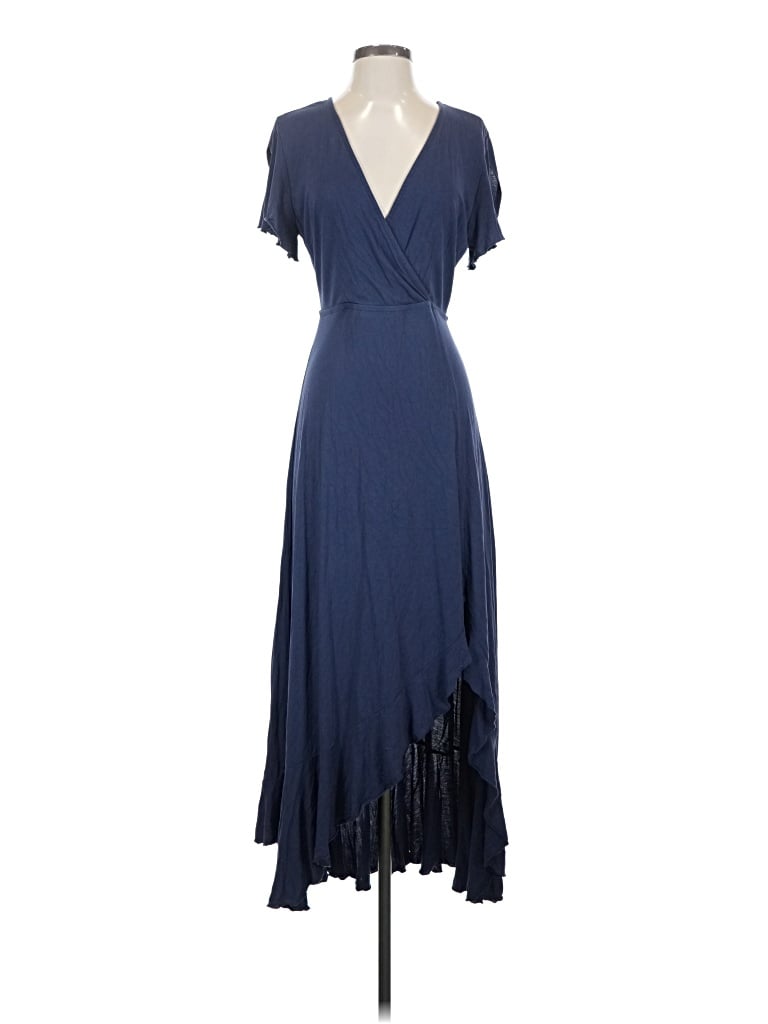 Pre-owned Lascana Cocktail Dress In Blue