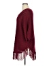 Collection Burgundy Poncho Size 1X - photo 5
