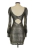 Express Metallic Silver Cocktail Dress Size XXS - photo 2