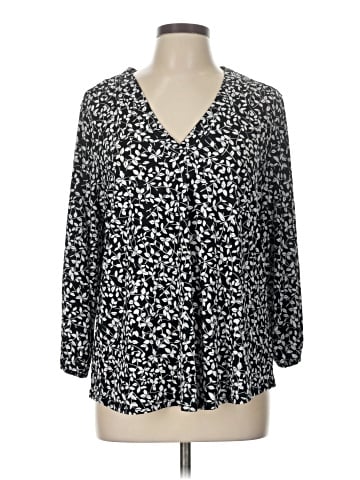 TWO by Vince Camuto 3/4 Sleeve Blouse (view 1)