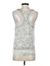 LC Lauren Conrad 100% Polyester Silver Sleeveless Blouse Size S - photo 2