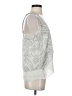 LC Lauren Conrad 100% Polyester Silver Sleeveless Blouse Size S - photo 4