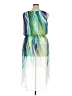 Assorted Brands Graphic Green Cocktail Dress Size 14 - photo 2