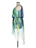 Assorted Brands Graphic Green Cocktail Dress Size 14 - photo 5