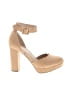Sun + Stone Tan Heels Size 6 - photo 1