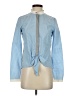 Bailey 44 Blue Long Sleeve Blouse Size 2 - photo 1