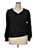 INC International Concepts Black Pullover Sweater Size XL - photo 1