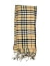 Unbranded Plaid Yellow Tan Scarf One size - photo 2