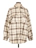Polagram Plaid Ivory Coat Size L - photo 1