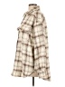 Polagram Plaid Ivory Coat Size L - photo 5