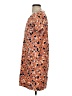Assorted Brands Print Orange Casual Dress Size S (estimated) - photo 5