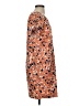 Assorted Brands Print Orange Casual Dress Size S (estimated) - photo 4