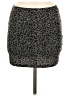 Sans Souci Animal Print Gray Casual Skirt Size M - photo 1
