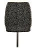 Sans Souci Animal Print Gray Casual Skirt Size M - photo 2