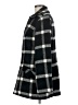 Liz Claiborne Plaid Black Coat Size M - photo 5
