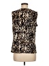 Kasper Brown Sleeveless Blouse Size M - photo 2