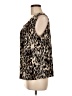 Kasper Brown Sleeveless Blouse Size M - photo 5