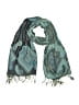Unbranded Paisley Teal Scarf One size - photo 1