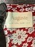 Auguste 100% Rayon Red Burgundy Jumpsuit Size 6 - photo 4
