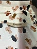 Timeson 100% Polyester Animal Print Ivory Short Sleeve Blouse Size XXL - photo 7