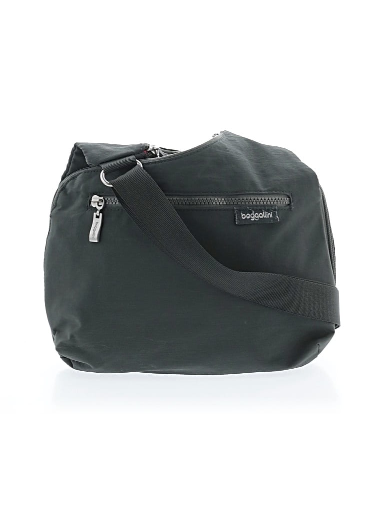 Pre-owned Baggallini Crossbody Bag In Gray