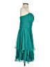 David's Bridal 100% Polyester Teal Cocktail Dress Size 2 - photo 4