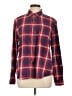 Great Northwest 100% Cotton Plaid Red Long Sleeve Button-Down Shirt Size L - photo 1