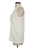 Monrow 100% Linen Ivory Sleeveless Blouse Size XS - photo 5