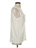 Monrow 100% Linen Ivory Sleeveless Blouse Size XS - photo 4