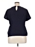 Chad Stevens Blue Short Sleeve Top Size 16 - photo 2