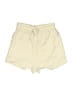 Princess Polly 100% Polyester Solid Ivory Shorts Size 2 - photo 1