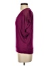 Express 100% Rayon Purple Short Sleeve Top Size S - photo 5