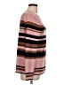 Ann Taylor LOFT Stripes Pink Pullover Sweater Size L - photo 4