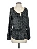 Ellen Tracy 100% Polyester Black Long Sleeve Blouse Size S - photo 1