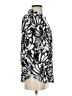 Peter Nygard Print Silver Long Sleeve Blouse Size S (estimated) - photo 4