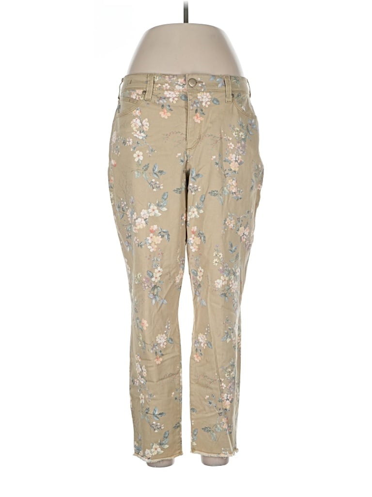 Pre-owned Bandolino Casual Pants In Gold