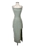 Shein Metallic Gray Cocktail Dress Size S - photo 1