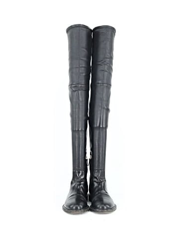 Valentino Garavani Leather Over the Knee Boots (view 2)