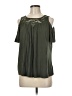 Torrid Green Sleeveless Blouse Size Med Plus (00) - photo 1
