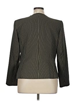 Blazer Femme Floral Evan-Picone Black Label - Taille 12, Couleur Noir, Occasion Très Bon état